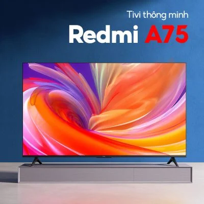 Tivi Xiaomi Redmi A75 75 Inch- Màn Hình 4K, Tần Số 120Hz