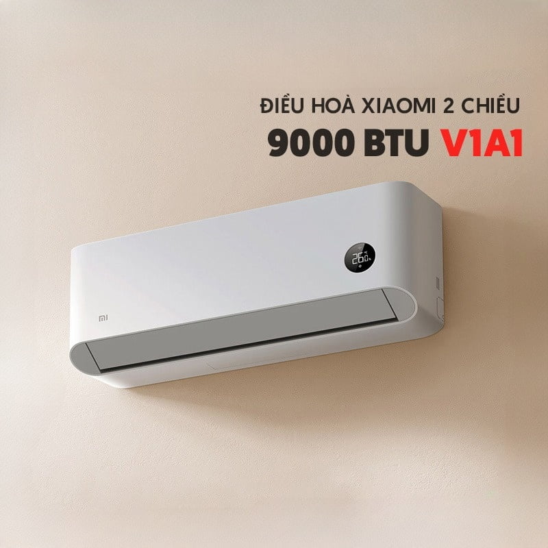 Điều hoà 2 chiều Xiaomi Mijia KFR-26W V1A1 – 9.000 BTU, siêu tiết kiệm điện